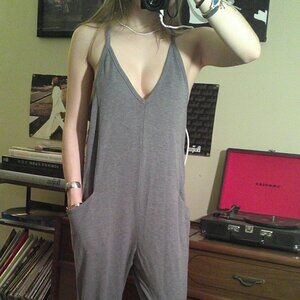 Wild Fable Grey Jumpsuit